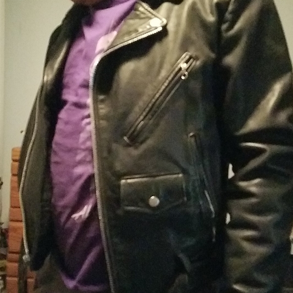 Vintage Wilson Open Road Leather Jacket w/ lining - Picture 5 of 14